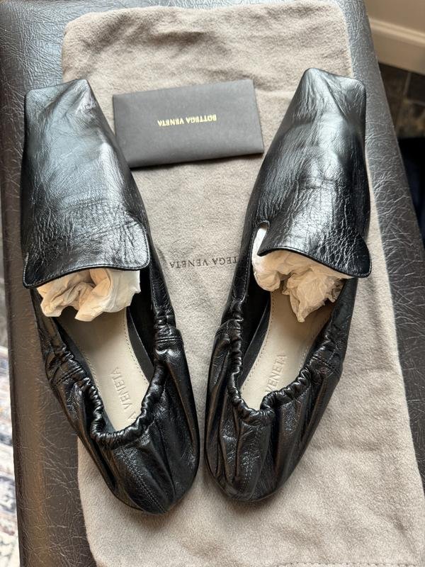 Women Bottega Veneta Loafers Black 37