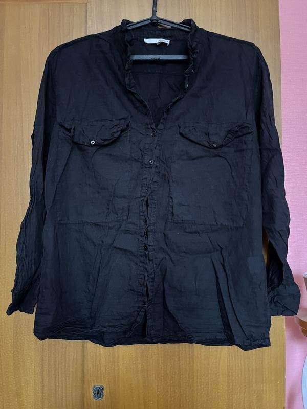 Women Ba&sh Shirt Black Cotton XS