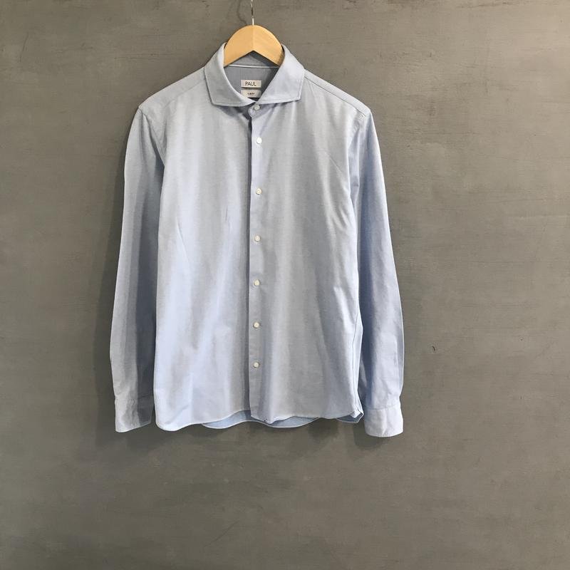 Men Paul Kehl Shirt Blue Cotton L
