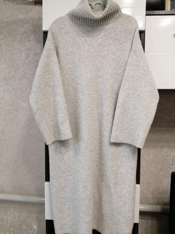 Women Selected Dress Grey M