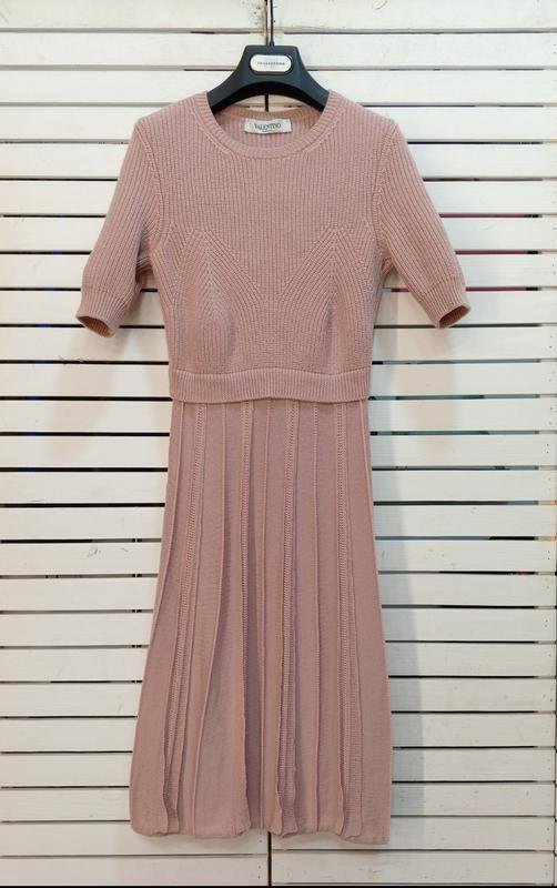 Женское Valentino Платье Розовое S