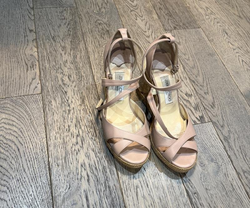 Jimmy Choo Босоніжки Бежевый 40