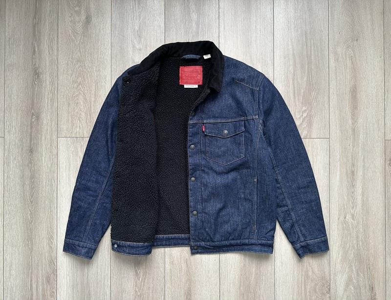 Herren Levi's Premium Jacke Marineblau M