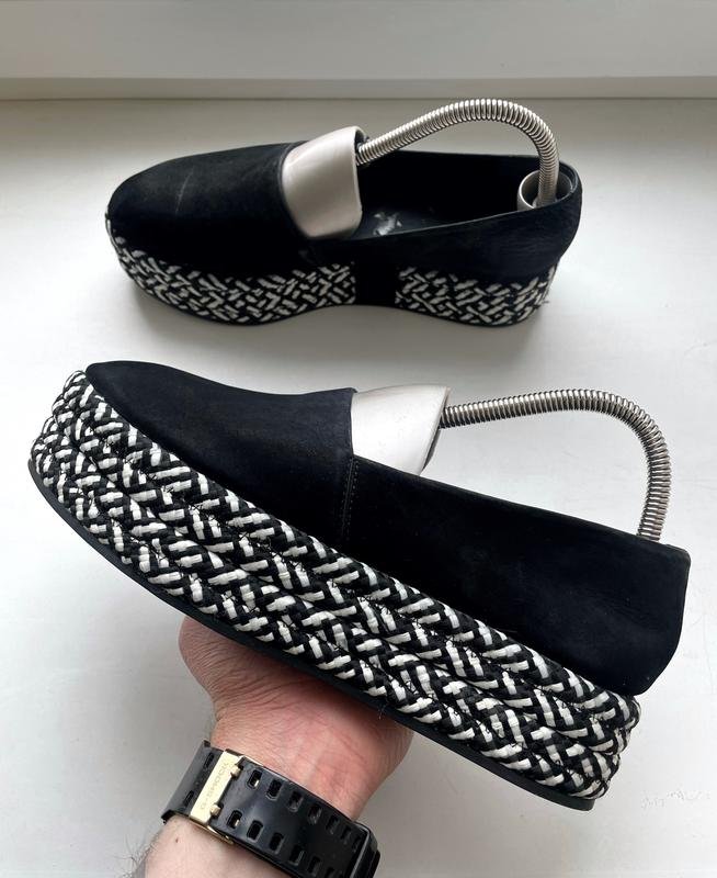 Damen AllSaints Espadrilles Schwarz 39