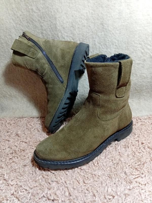 Женские Ботинки Хаки 38