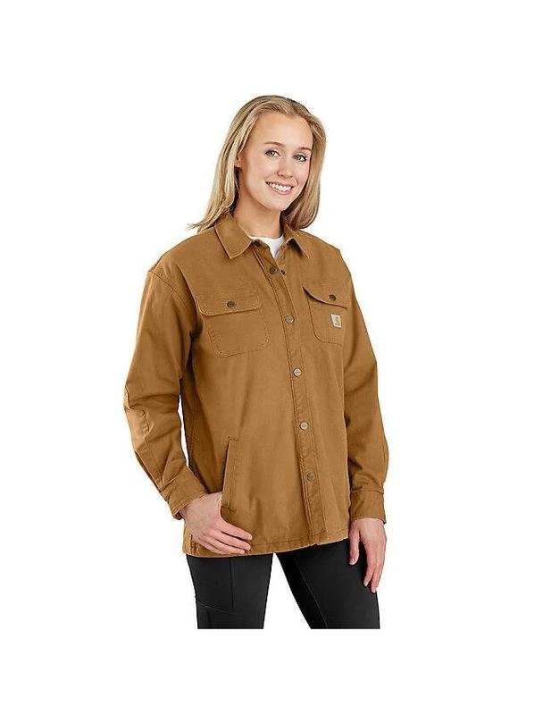 Damen Carhartt Hemd Senf M-L