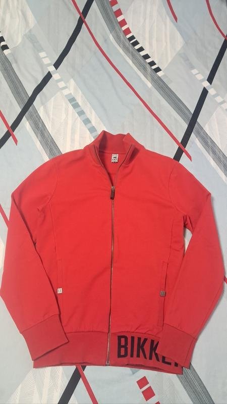 Мужской Dirk Bikkembergs Джемпер Красный Хлопок M