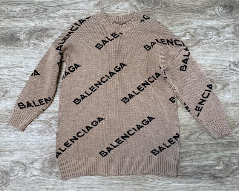 Женский Balenciaga Свитер Бежевый 44