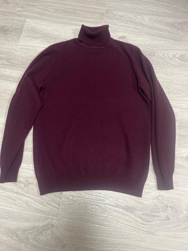 Женский Peter Hahn Свитер Бордовый 40