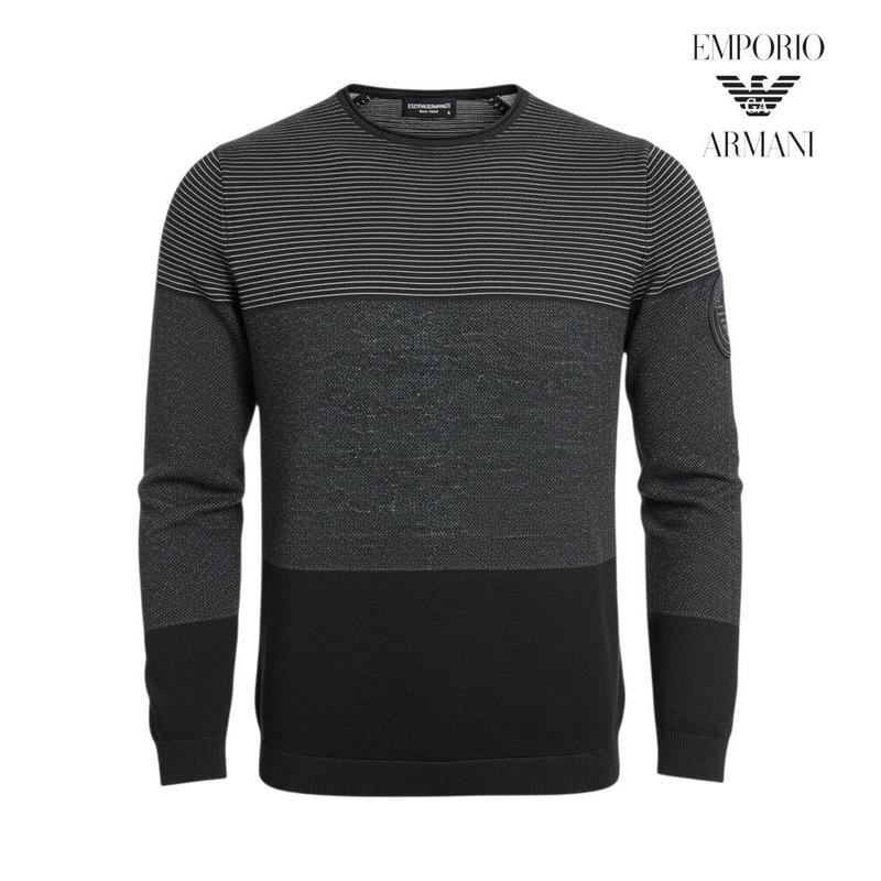 Homme Emporio Armani Pull Noir Coton M
