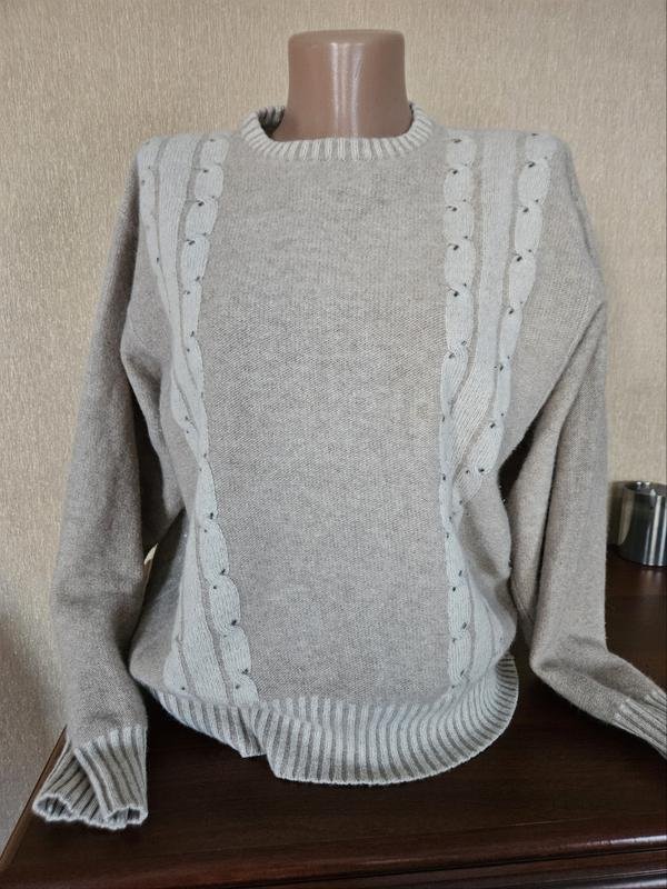 Donna Luisa Spagnoli Maglione Bianco Angora L-XL
