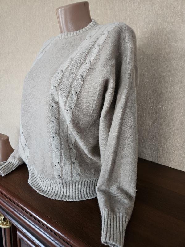 Donna Luisa Spagnoli Maglione Bianco Angora L-XL
