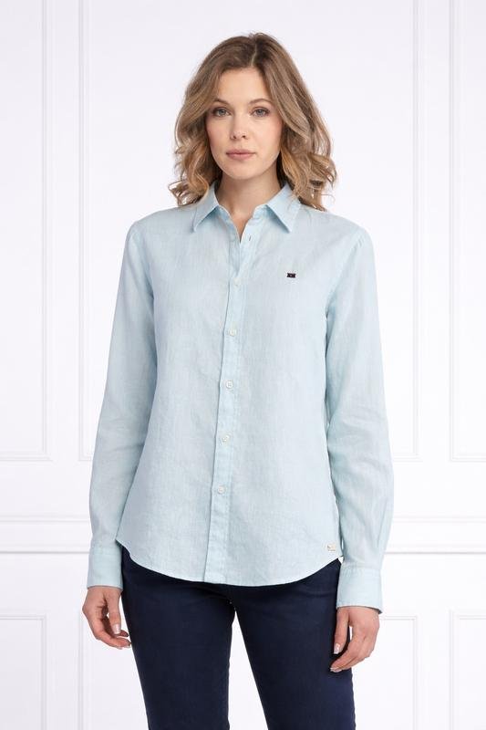 Женская Napapijri Рубашка Светло-голубая XS/S