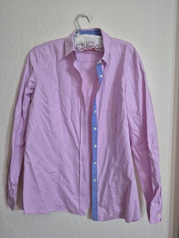 Женская Charles Tyrwhitt Рубашка Розовая M