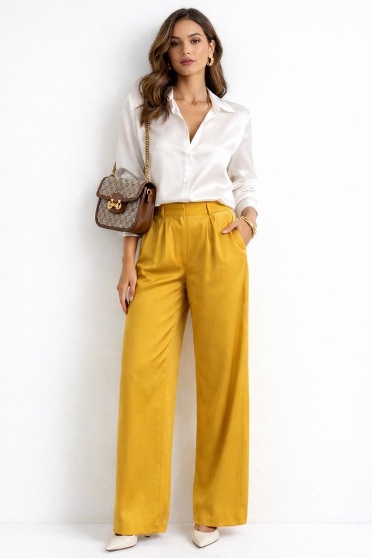 Женские Paul Smith Брюки Горчичный 40 IT