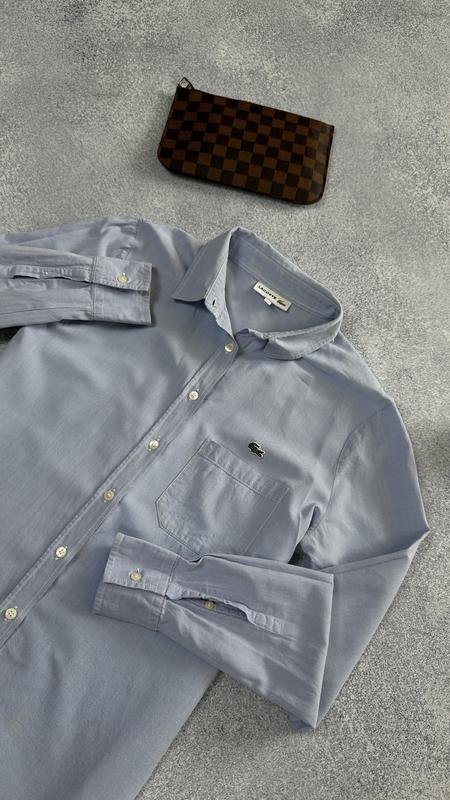 Женская Lacoste Блуза Голубая