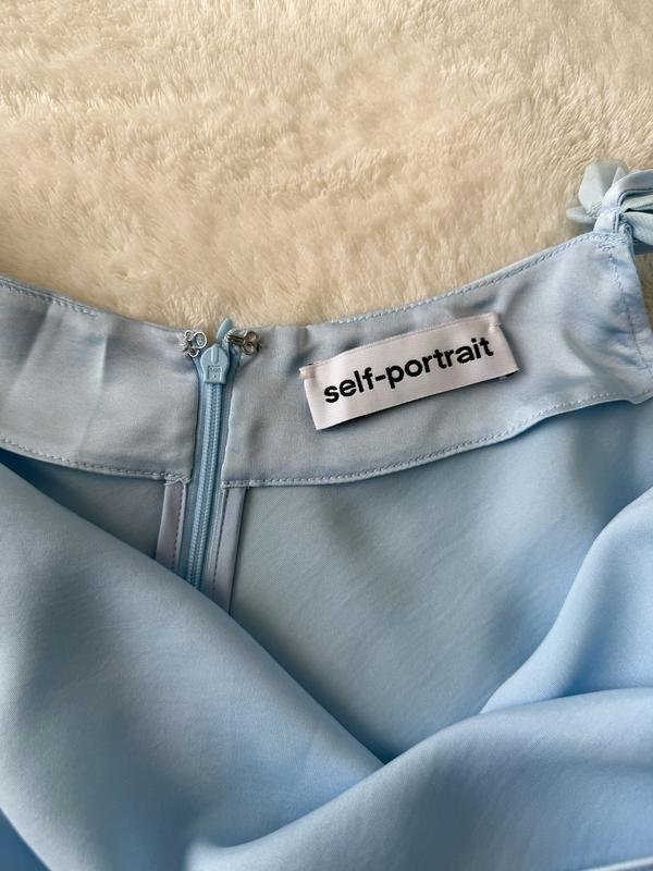 Damen Self-Portrait Kleid Blau 34