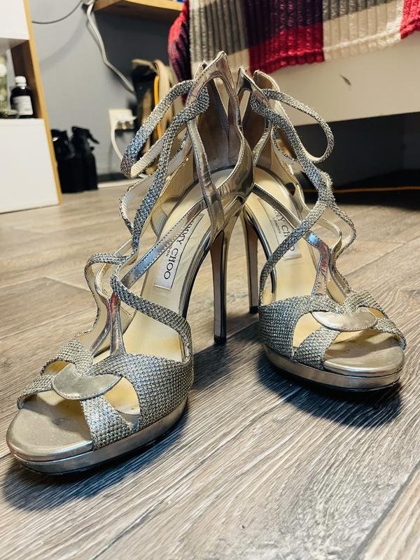 Женские Jimmy Choo Туфли Золотистый 38