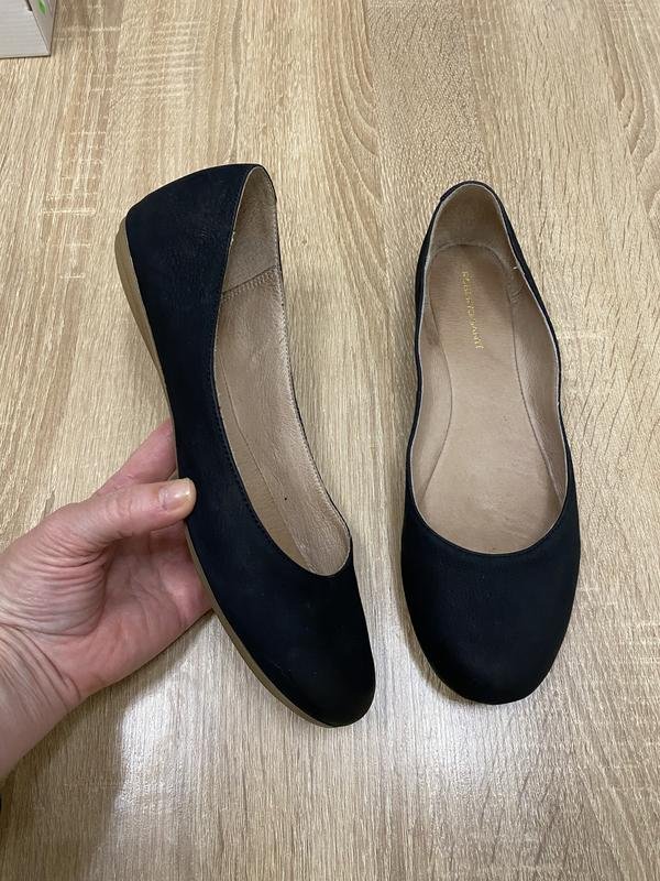 Женские Roberto Santi Балетки Чёрные 39