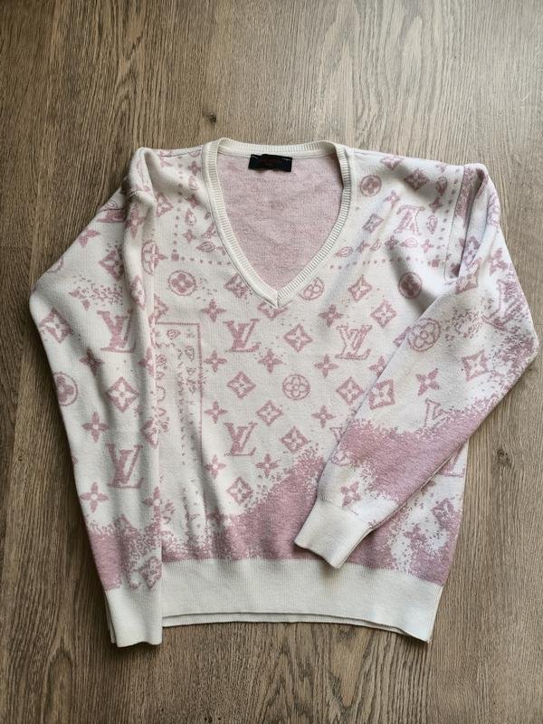 Femme Pull Rose Cachemire M