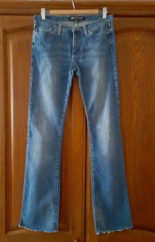 Женские Versace Джинсы Синие