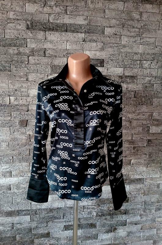 Женская Chanel Рубашка Чёрная