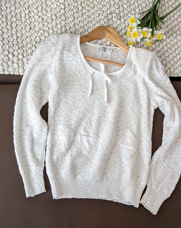 Женский Valentino Джемпер Белый 44