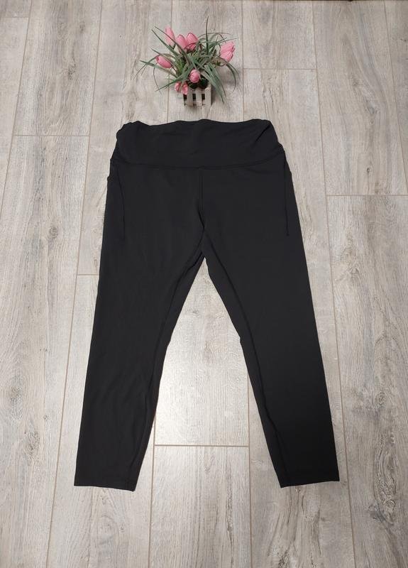 Женские Lululemon Лосины Чёрные 14