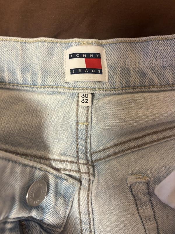 Женские Tommy Jeans Джинсы Синие 30/32