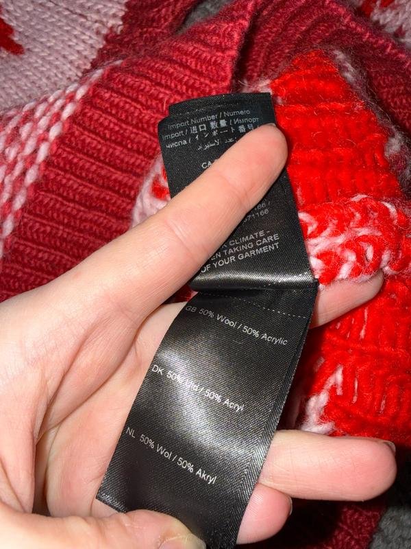Femme Samsoe Samsoe Pull Rouge Acrylique M