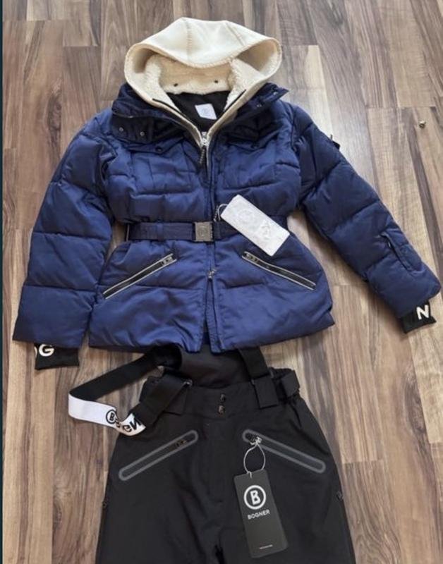 Damen Bogner Jacke Blau