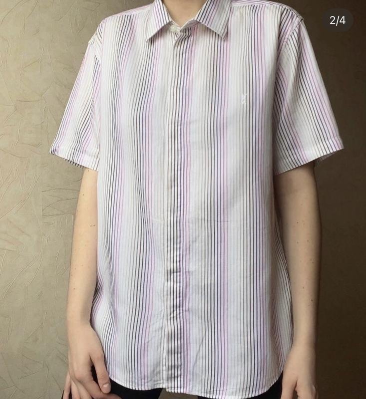 Donna YSL Camicia Bianca Cotone 42