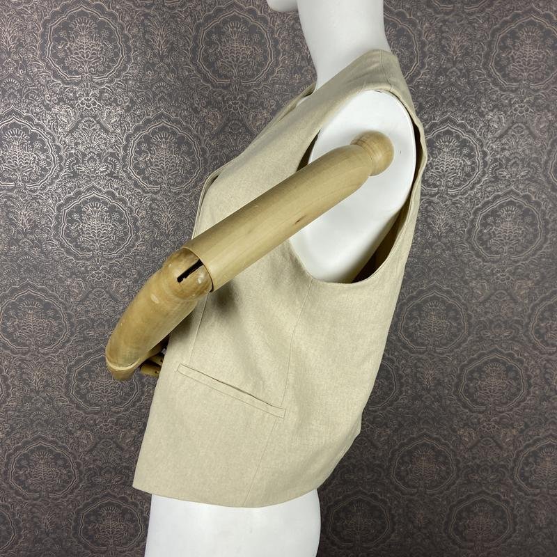 Женский ZARA Жилет Бежевый Вискоза M