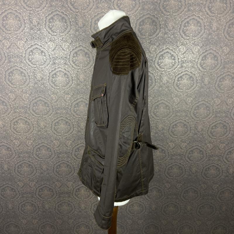 Herren Joules Jacke Braun Baumwolle L