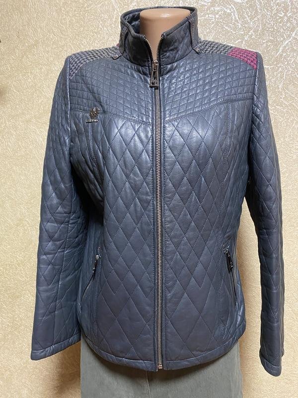 Men Belstaff Jacket Navy Leather 46