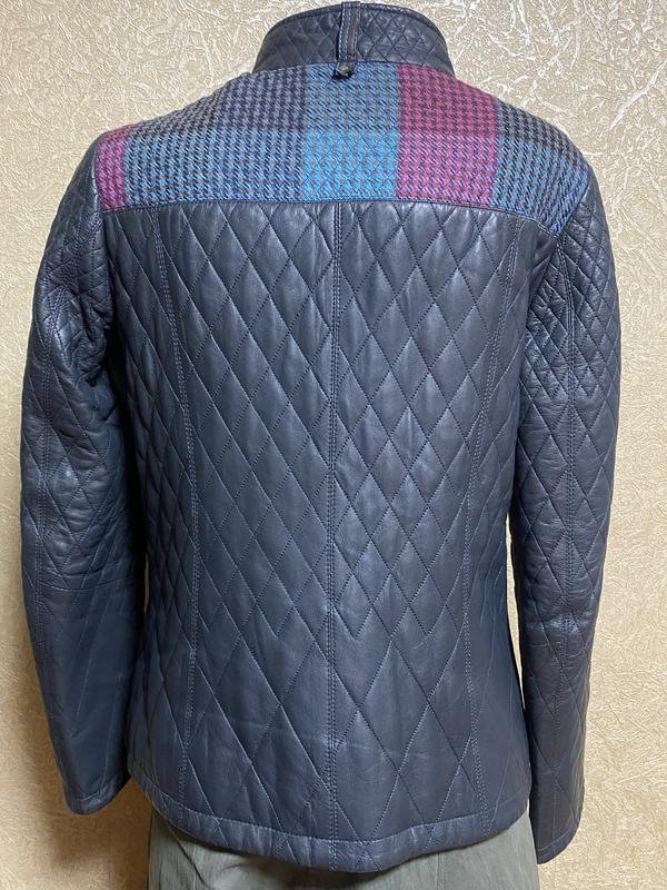 Men Belstaff Jacket Navy Leather 46