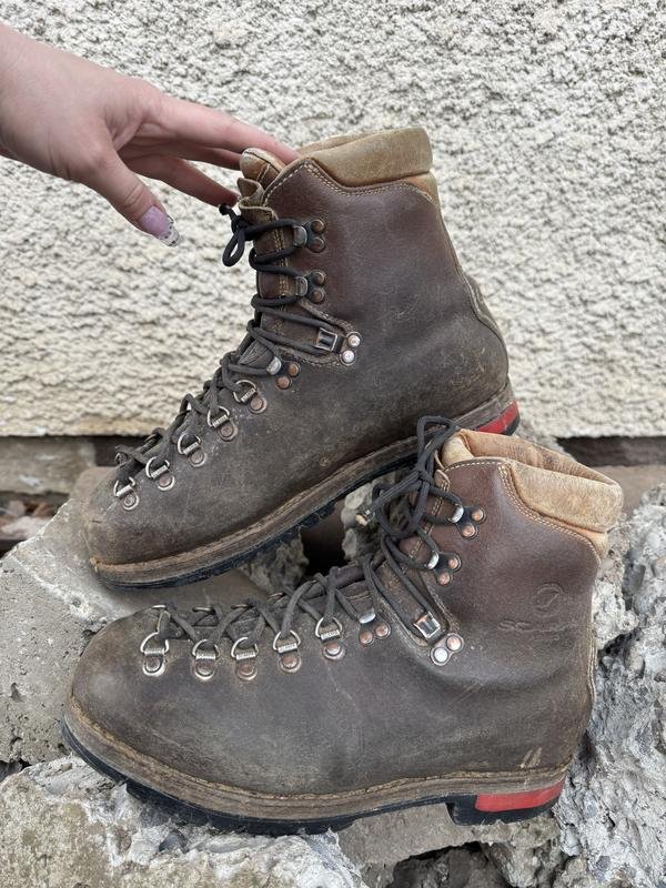 Homme Scarpa Bottes Marron Cuir 44