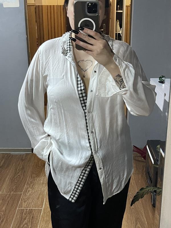 Женская Diesel Рубашка Белая M