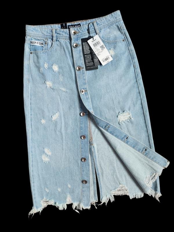 Женская ONLY Юбка Голубая 42