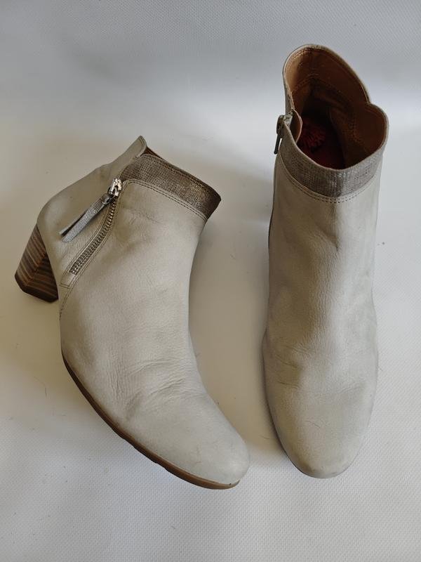 Женские Gabor Ботинки Светло-серый 6,5