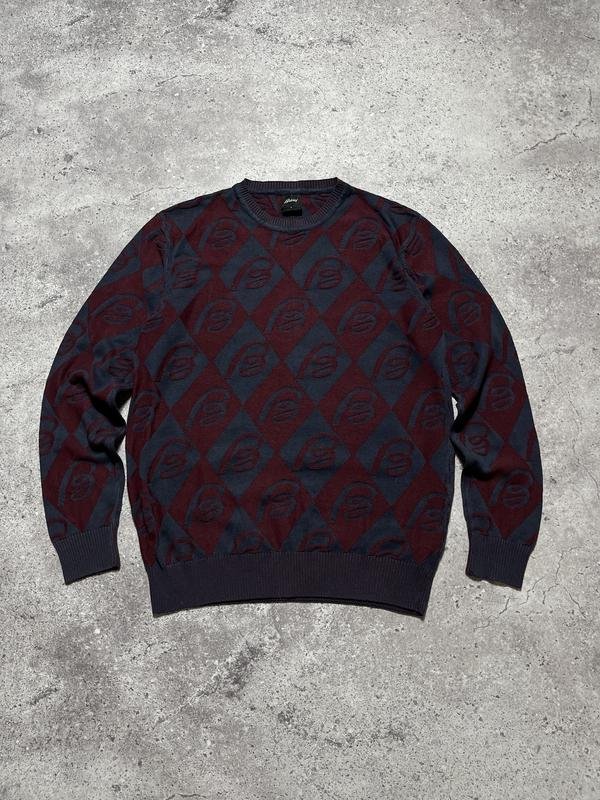 Men Brioni Sweater Red L