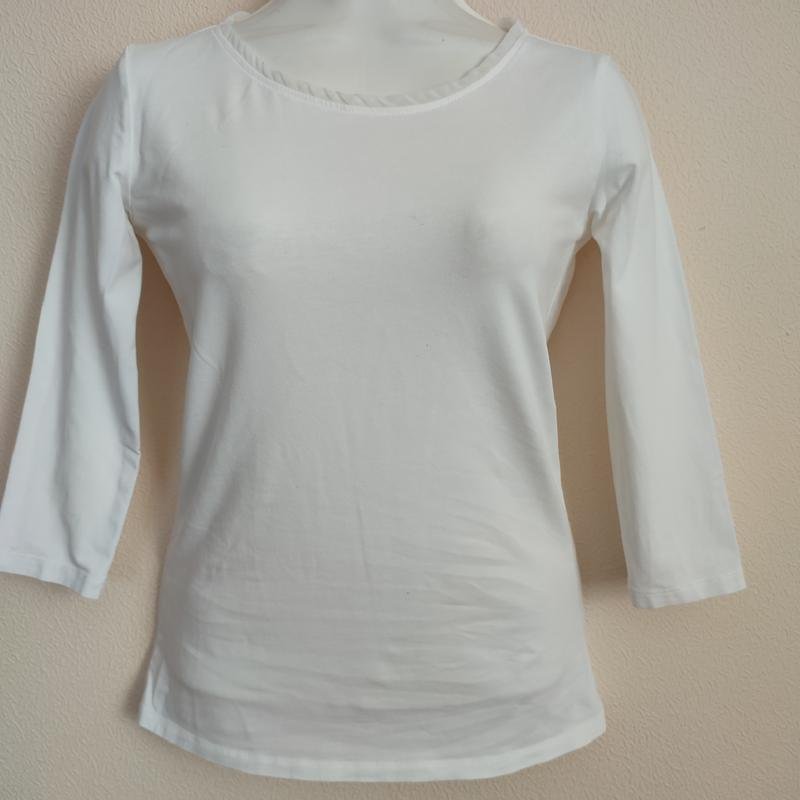 Женская Weekend Max Mara Блуза Белая Хлопок ХS