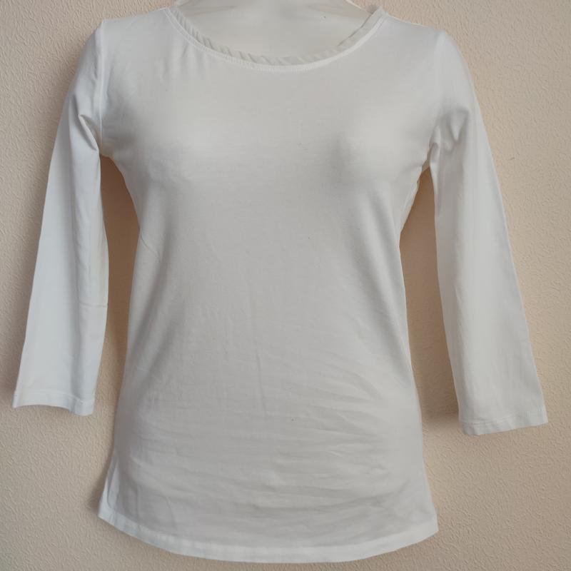 Женская Weekend Max Mara Блуза Белая Хлопок ХS