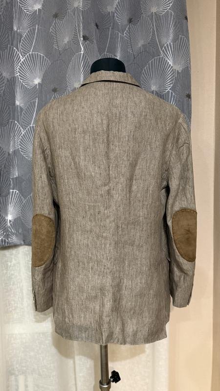 Uomo Hackett Blazer Beige Lino 40