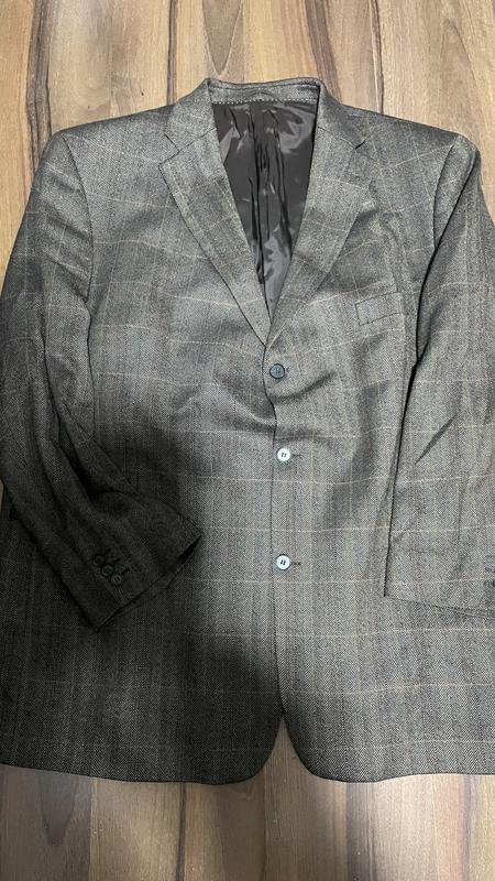 Herren Barutti Sakko Braun Wolle 3XL