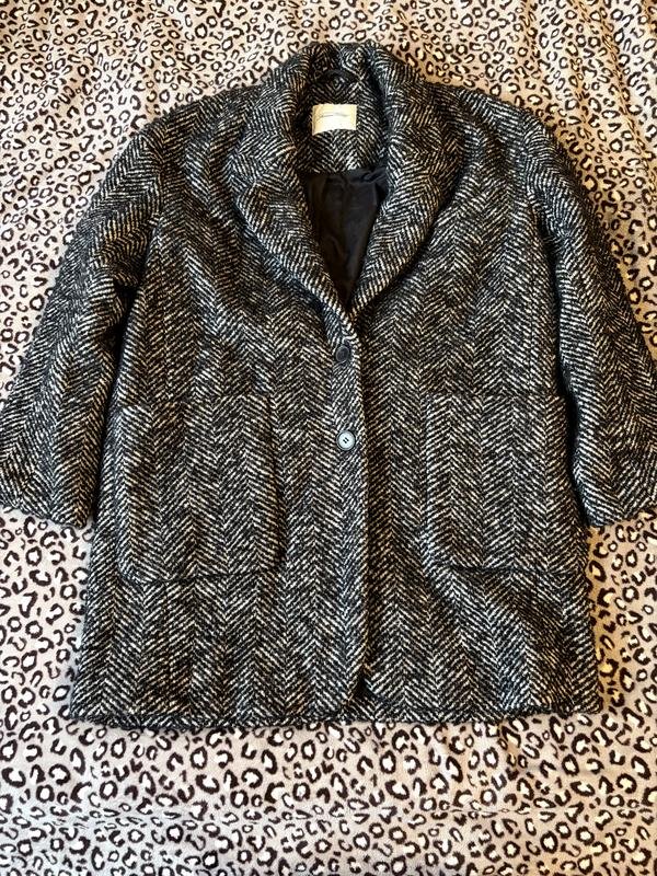 Женский American Vintage Пальто Чёрный Хс-С