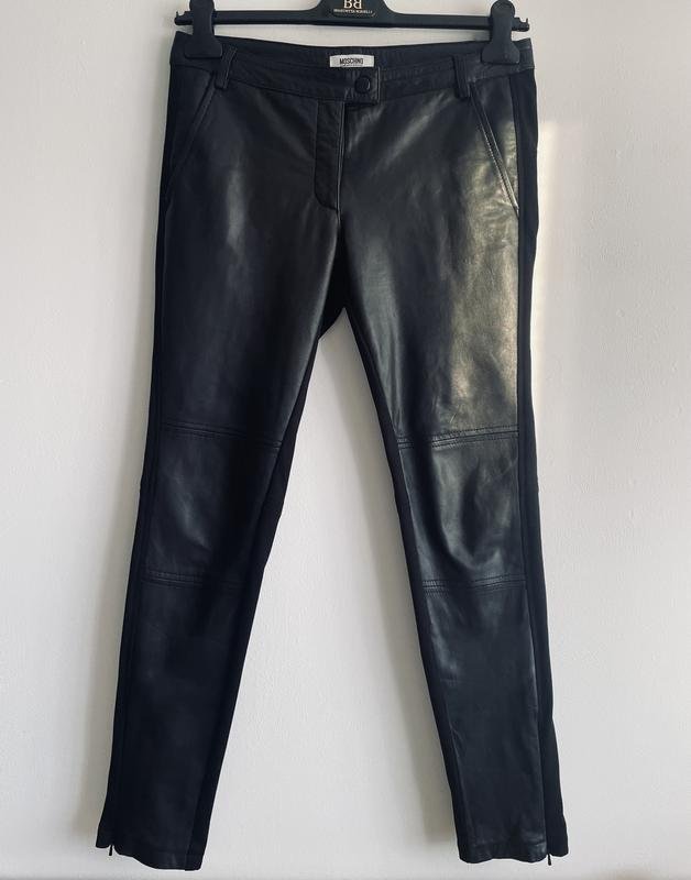 Женские Moschino Брюки Чёрные 40
