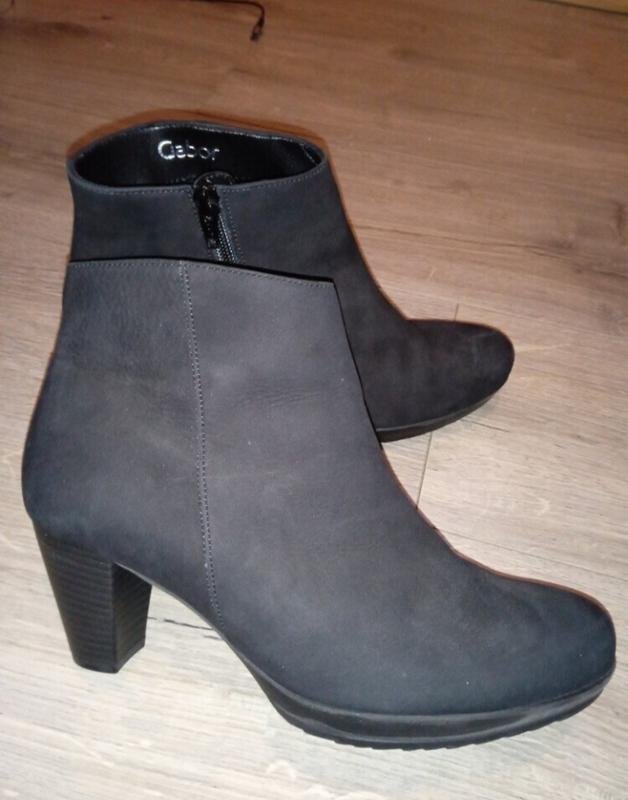 Женские Gabor Ботинки Чёрный 5-25см