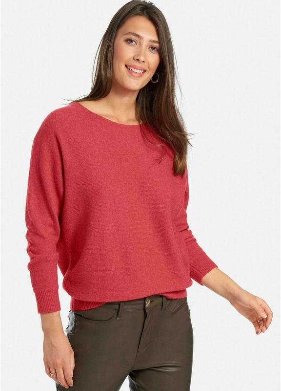 Женский Peter Hahn Свитер Малиновый 40