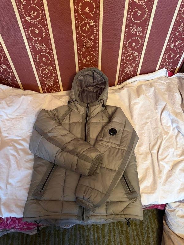 Men C.P. Company Jacket Silver M